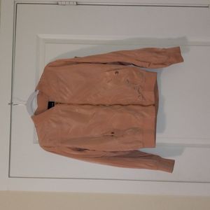 Peach jacket